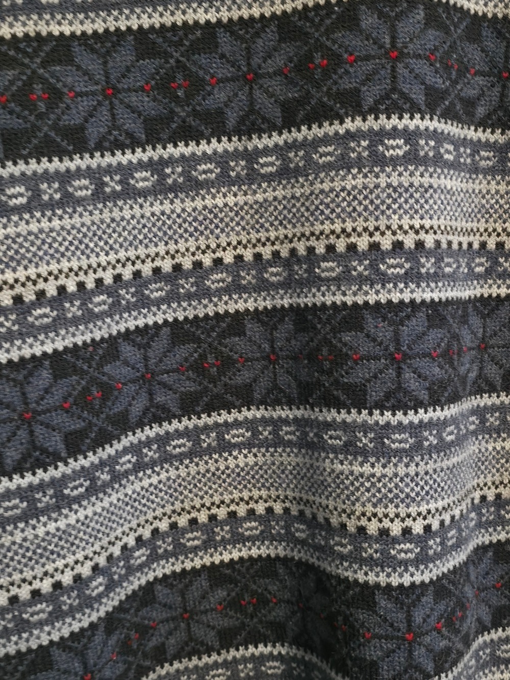 4/$67 Deal! Cozy Jules & James Crewneck Sweater in Navy and Gray - Picture 6 of 8